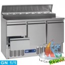 Saladette pizza/salade 3 portes 1365x700xh850/1250