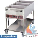 BAIN-MARIE DE TABLE EL. GN1/1-150MM+ROBINET