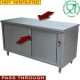 Table sur armoire chauffante  220V 2.5kw 1200x700xh880/900