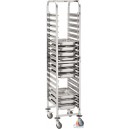 Echelle démontable inox 18 étages GN1/1 45x61xh89