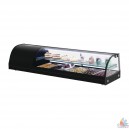 Vitrine à sushis -1° +4°,1730 x 415 -double fond perforé (inclus)