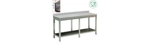 Table inox soud&eacute;e 700