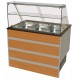 Vitrine Buffet self service 0°+10° capacité 3 GN1/1-1070x800xh850-1350