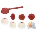 Portionneur &agrave; riz, semoule, pur&eacute;e... - 4 formes 