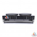 Cr&ecirc;pi&egrave;re double &Oslash; 40 inox 2x3kw 220V 