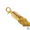 Cordon s&eacute;parateur bleu et Or