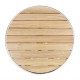 Table bistro ronde bois/alu  Ø 600 H 720 mm