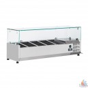 Structure r&eacute;frig&eacute;r&eacute;e non tropicalis&eacute; 5x GN 1/4 1200x335xh435