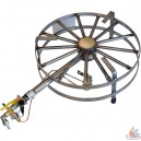 R&eacute;chaud &aacute; gaz bouteille inox 8 kW D40 cm