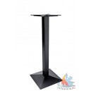 Pied en fonte rond noir diam&egrave;tre 43cm