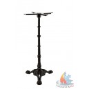 Pied en fonte rond noir diam&egrave;tre 43cm