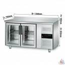 Arriere bar 2 portes vitr&eacute;e, L1360 x P700 x H950 mm