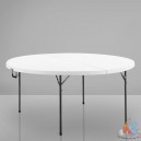 Table collectivit&eacute; ronde &Oslash; 1220 x H740 mm