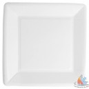 ASSIETTES CARR&Eacute;ES 23 CM. NOIR