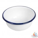 Bol &eacute;maill&eacute; fer blanc 300 ml &Oslash; 11.5 xh5 cm