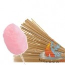 B&acirc;tons en bois de 28 cm pour barbe &agrave; papa 1000 pi&egrave;ces 