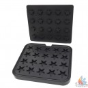 Moule forme &eacute;toile &agrave; 20 tartelettes  L 62 xh 18 mm