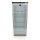 Armoire vitrée T 0 à +10°C 600L noir et blanc L78xP70xH190cm
