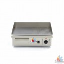 Plaque &agrave; snacker double,220v fonte &eacute;maill&eacute;e L600xP475xH230