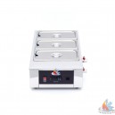 Bain-marie &agrave; chocolat  3 &agrave; 412&deg;C 3 bacs 1/3 GN h 10 cm