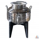 F&ucirc;t 2L avec robinet et support Inox H145xD170mm