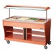 Buffet chauffant 4 bacs GN 1/1 L1490x880 H1370 mm