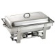 Chafing dish 1 bacs Gn1/1 hauteur 6,5 cm L61xp35xH32 cm