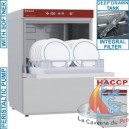 Lave-vaisselle &eacute;lectronique +adousisseur - panier 500X500 400V