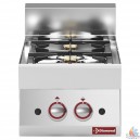 Cuisini&egrave;re gaz 2 feux vifs - 400x650xh280