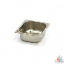 Bacs gastronorm inox 1/6 176X162XH65mm