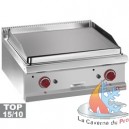 PLAQUE CUISSON GAZ 1/2 LISSE-1/2 RAINUR.-TOP