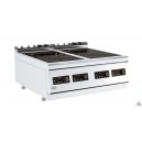 Cuisini&egrave;re induction 400v 4 zones 14 kw L700xP700xh300