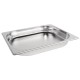 Bacs inox gastronorm 1/2  265x325xh40