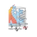 Table pr&eacute;paration viandes/poissons, murale 120x70